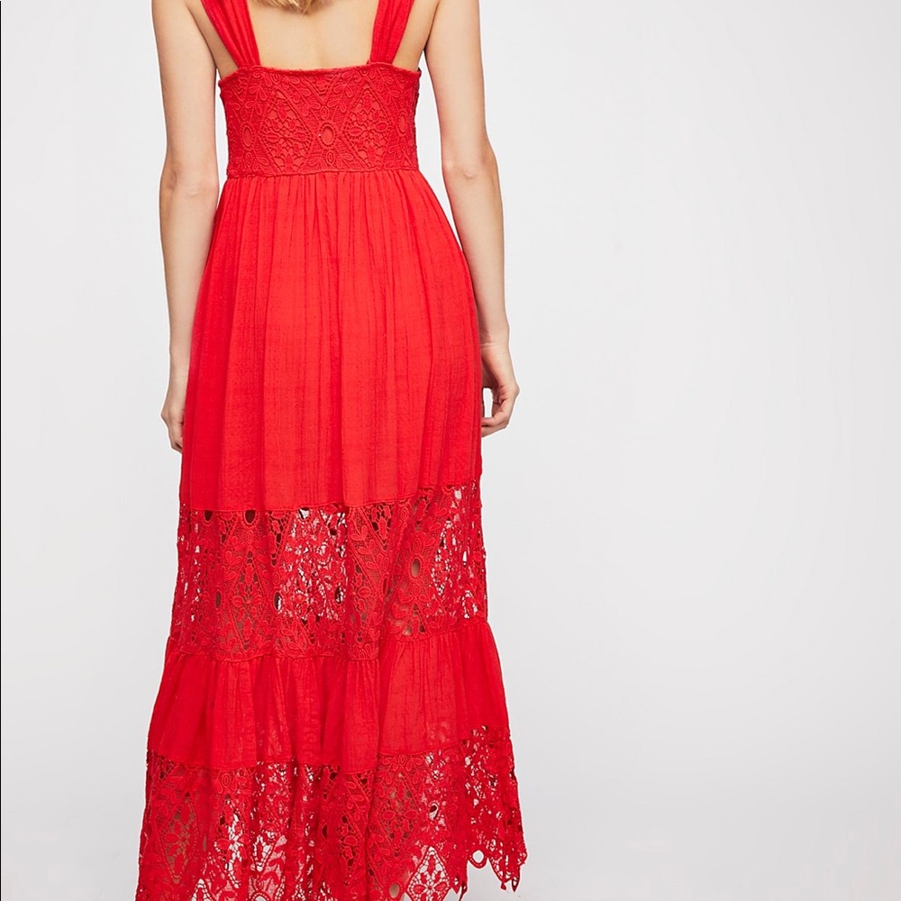 Free People “Caught your eye” maxi dress- Size 2